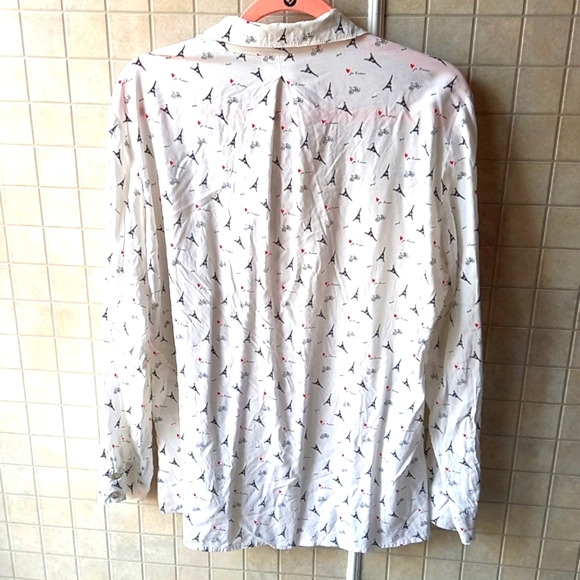 Just Living Effile tower patterned shirt - Picture 2 of 4